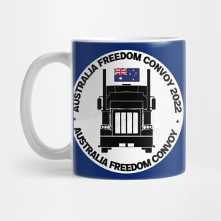 Australia Freedom Convoy 2022 Round Mug